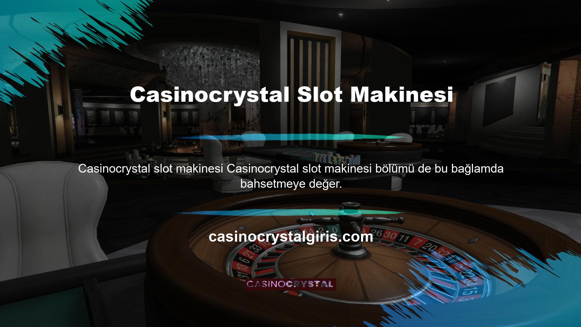 Facebook'ta Casinocrystal Kalesi'ni ziyaret edin